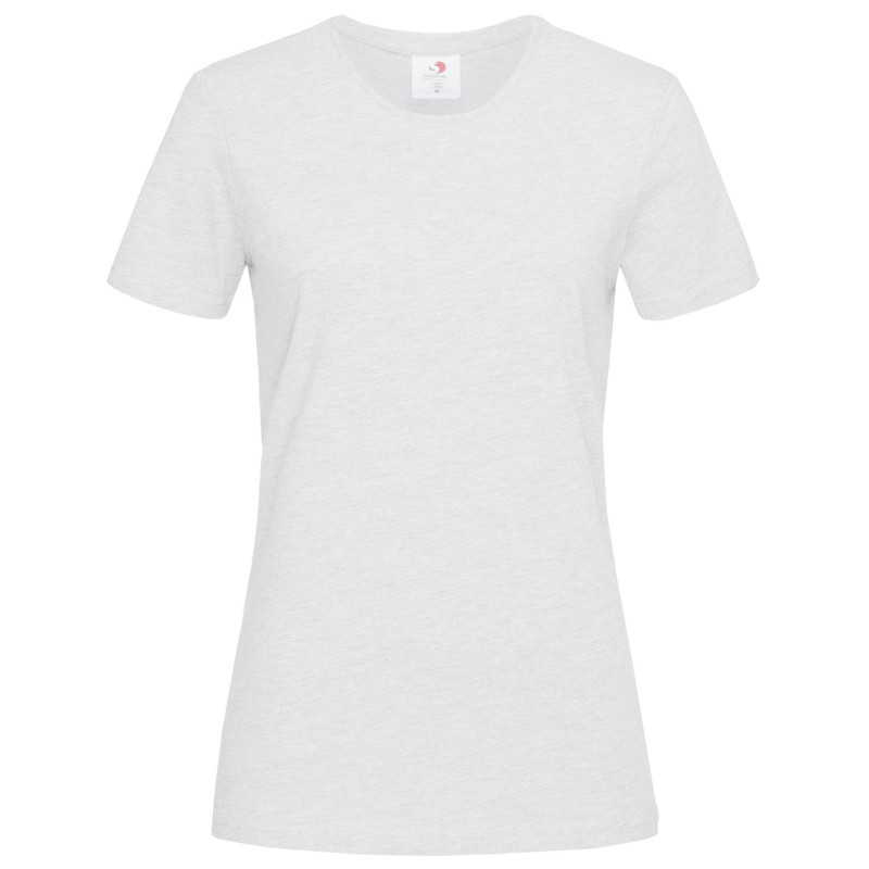 Stedman T-shirt Crewneck Classic-T SS for her STE2600 Ash L