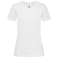 Stedman T-shirt Crewneck Classic-T Organic for her STE2620 White L