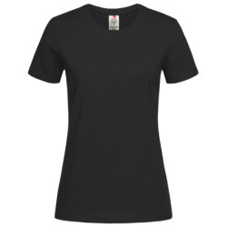 Stedman T-shirt Crewneck Classic-T Organic for her STE2620 Black Opal L