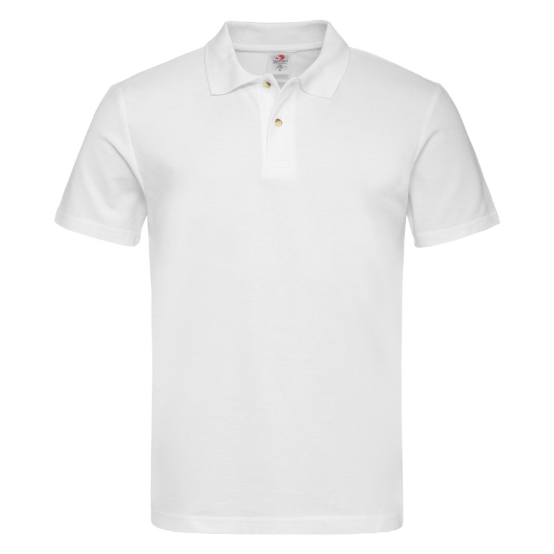 Stedman Polo SS for him STE3000 White XL