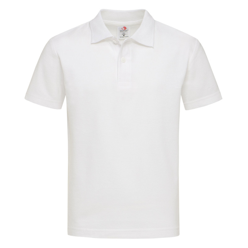 Stedman Polo SS for kids STE3200 White XL
