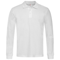 Stedman Polo LS STE3400 White L