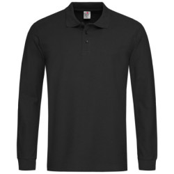 Stedman Polo LS STE3400 Black Opal L