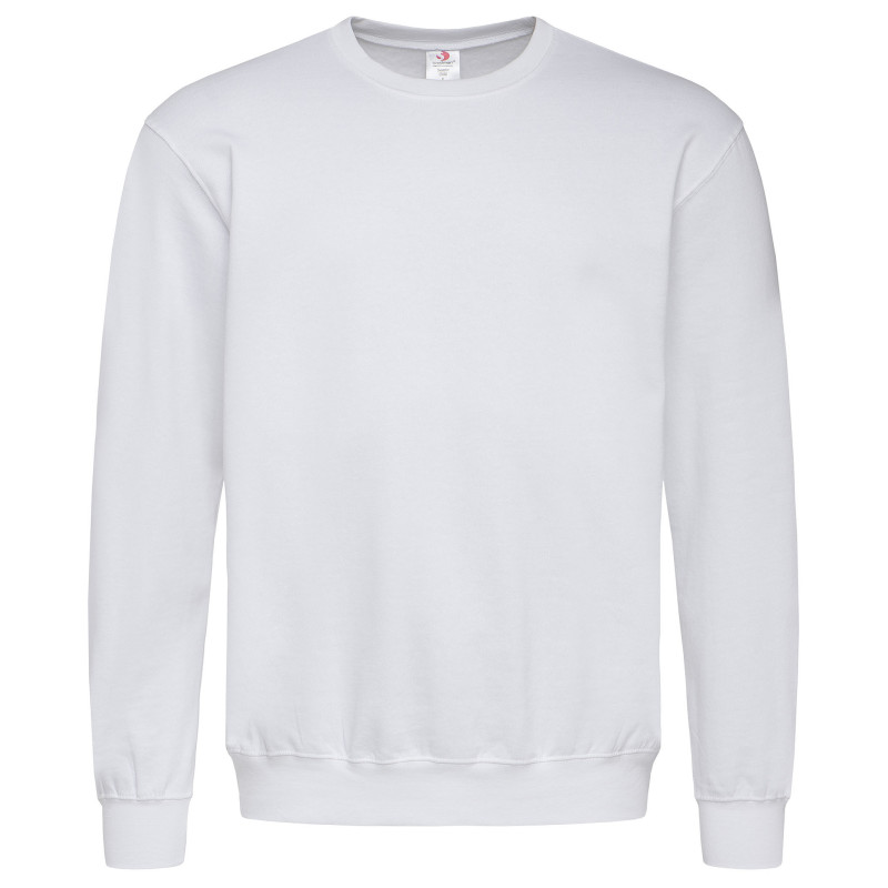 Stedman Sweater Crewneck STE4000 White L