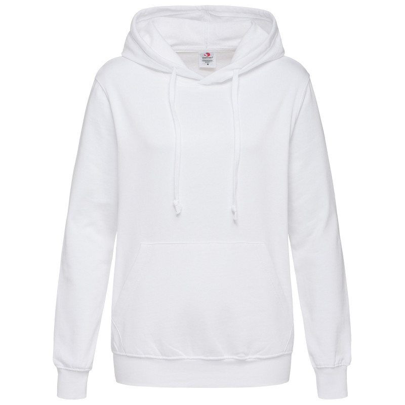 Stedman Sweater Hooded for her STE4110 White L