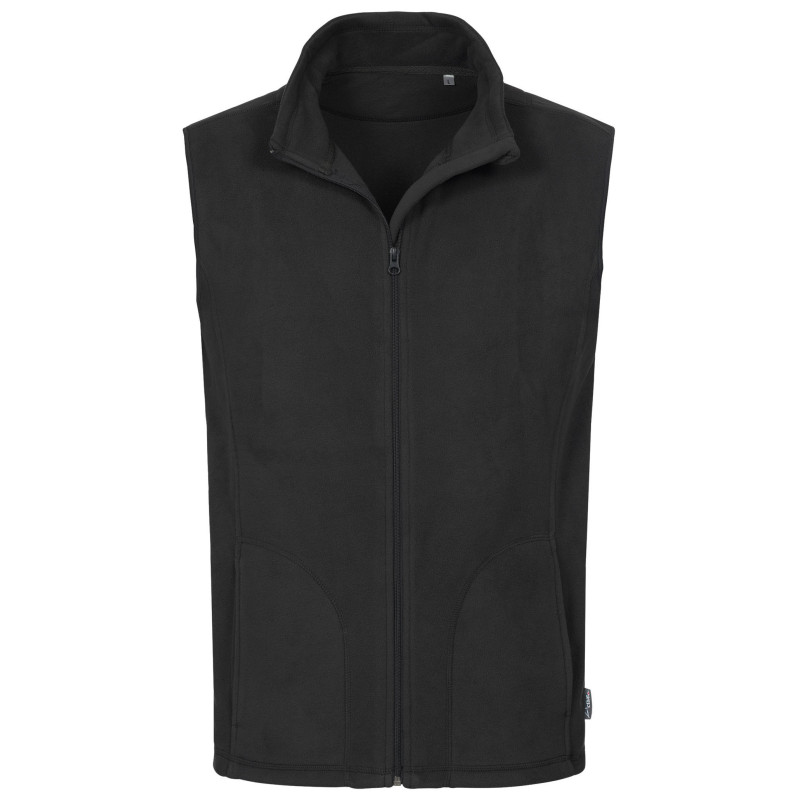 Stedman Polar Fleece Vest for him STE5010 Black Opal L