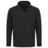 Stedman Polar Fleece Half Zip STE5020 Black Opal XL