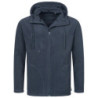 Stedman Polar Fleece Cardigan Hooded for him STE5080 532C Blue Midnight L