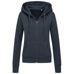 Stedman Sweater Hooded Zip for her STE5710 532C Blue Midnight L