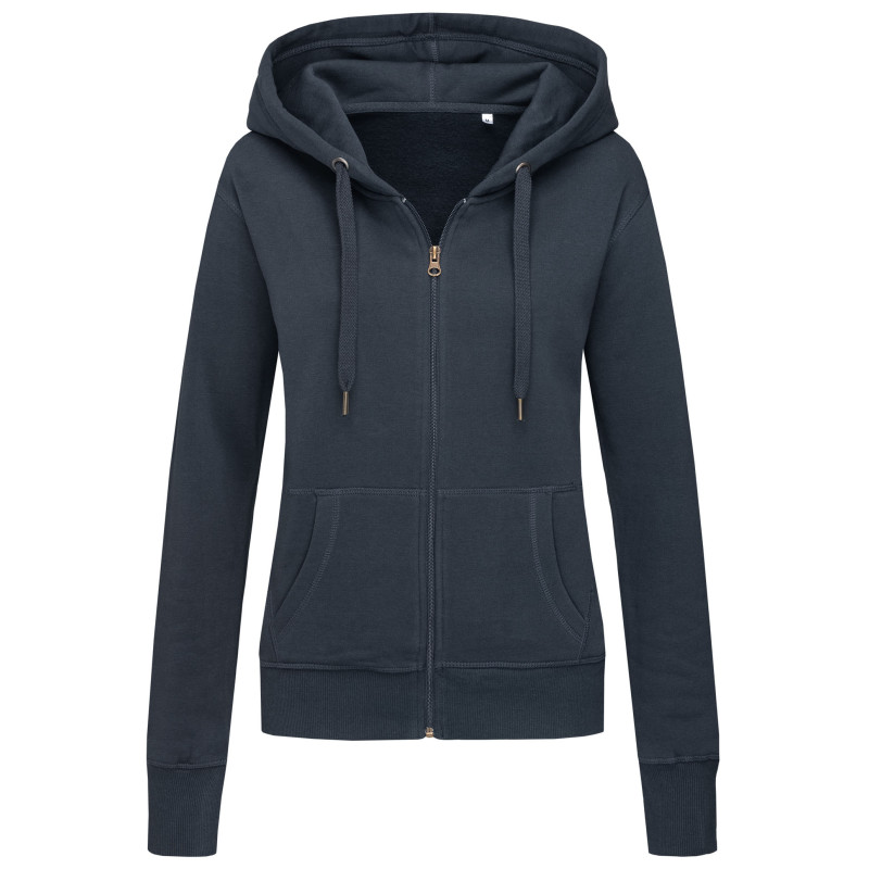 Stedman Sweater Hooded Zip for her STE5710 532C Blue Midnight S