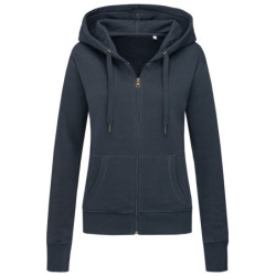 Stedman Sweater Hooded Zip for her STE5710 532C Blue Midnight XL