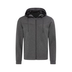 Stedman Jacket Hooded Scuba for him STE5840 Antra Heather S