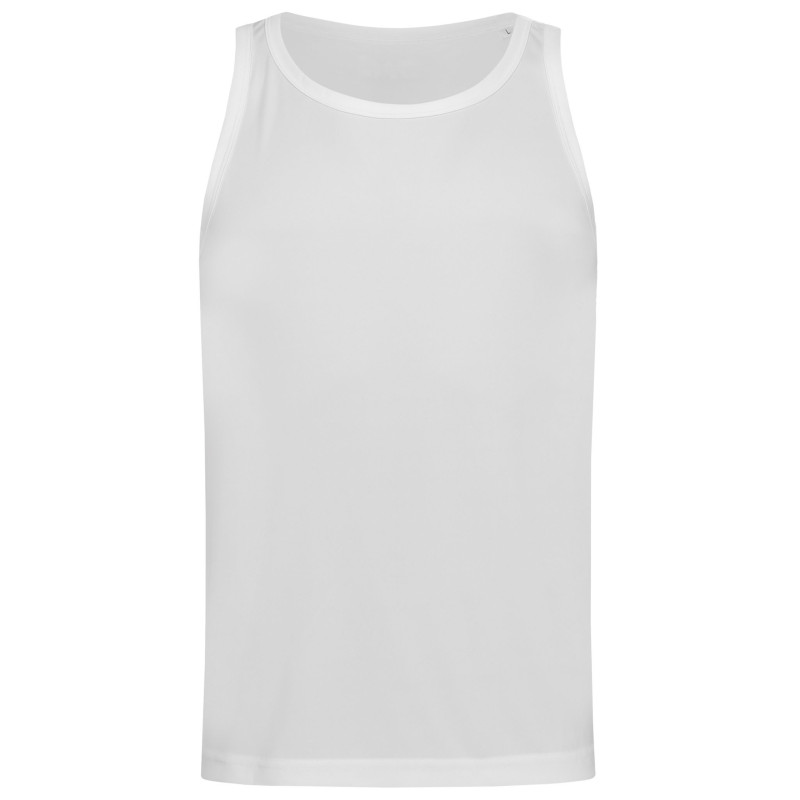 Stedman Tanktop Interlock Active-Dry for him STE8010 White M