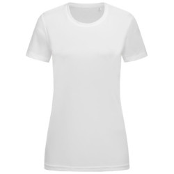 Stedman T-shirt Interlock Active-Dry SS for her STE8100 White L