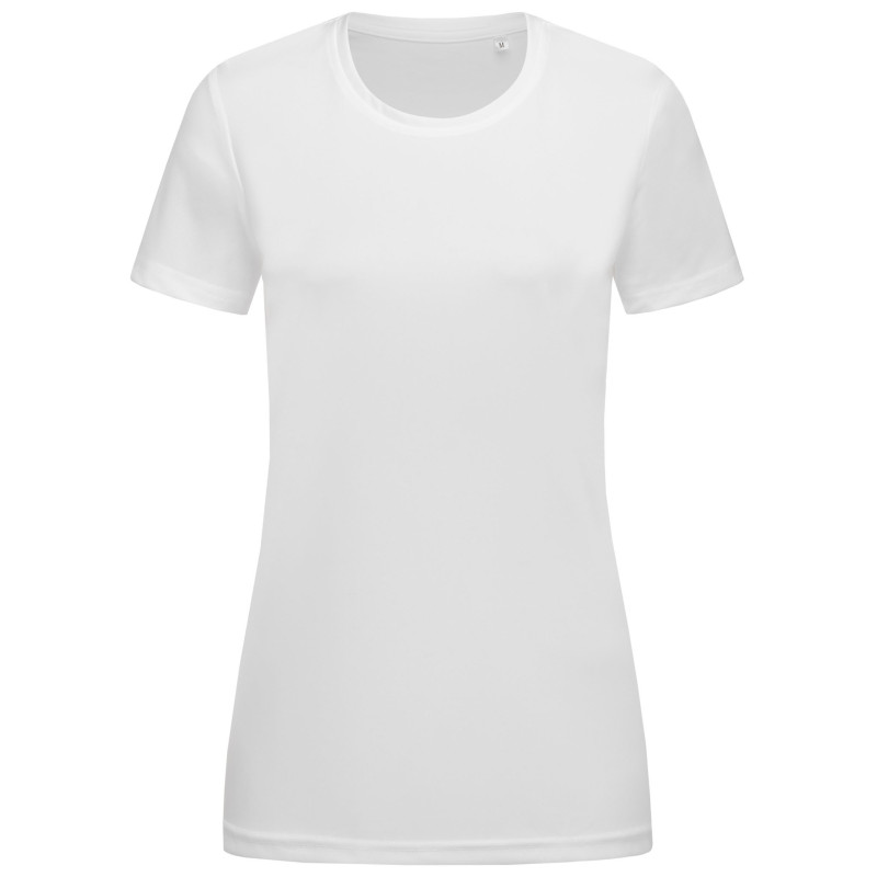 Stedman T-shirt Interlock Active-Dry SS for her STE8100 White L