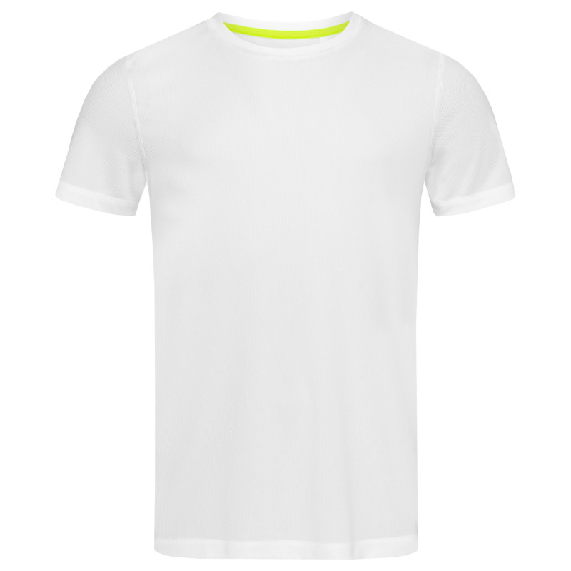 Stedman T-shirt Set-in Mesh Active-Dry SS for him STE8400 White XL
