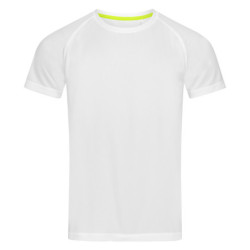 Stedman T-shirt Raglan Mesh Active-Dry SS for him STE8410 White M