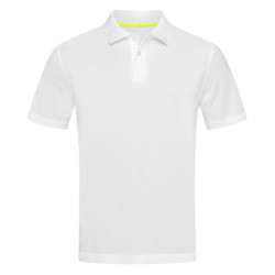 Stedman Polo Mesh ActiveDry SS STE8450 White 2XL
