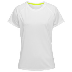 Stedman T-shirt Raglan Mesh Active-Dry SS for her STE8500 White L