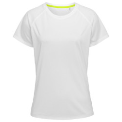 Stedman T-shirt Raglan Mesh Active-Dry SS for her STE8500 White M