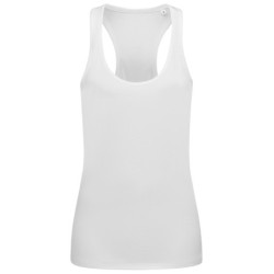 Stedman Tanktop Mesh Active-Dry for her STE8540 White S