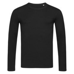 Stedman T-shirt Crewneck Morgan LS for him STE9040 Black Opal L