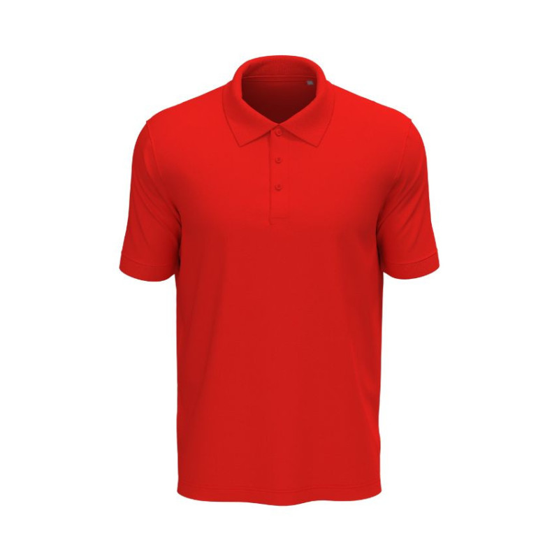 Stedman Polo Lux SS for him STE9060 Scarlet Red 3XL