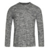 Stedman Sweater Knit Melange for him STE9080 Dark Grey Melange L