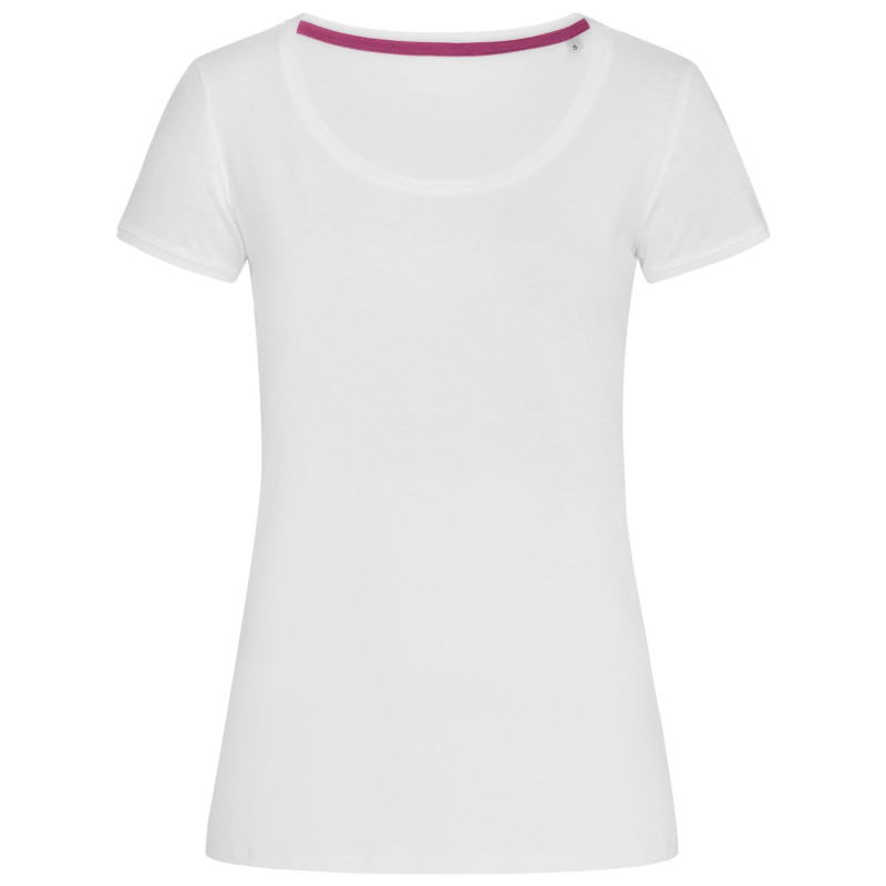 Stedman T-shirt Crewneck Megan SS for her STE9120 White L