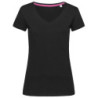 Stedman T-shirt V-neck Megan SS STE9130 Black Opal L