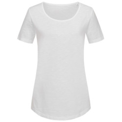 Stedman T-shirt Crewneck Organic slub SS for her STE9320 White L