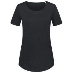 Stedman T-shirt Crewneck Organic slub SS for her STE9320 Black Opal L