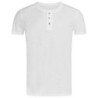 Stedman T-shirt Henley Shawn SS for him STE9430 White M