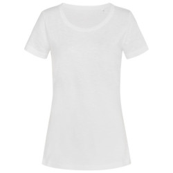 Stedman T-shirt Crewneck Sharon SS for her STE9500 White S