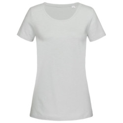 Stedman T-shirt Crewneck Sharon SS for her STE9500 428C Powder Grey L