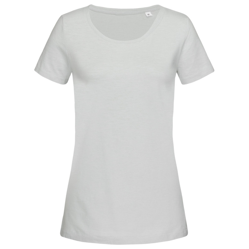 Stedman T-shirt Crewneck Sharon SS for her STE9500 428C Powder Grey L