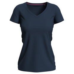 Stedman T-shirt V-neck Claire SS for her STE9710 Blue Midnight L