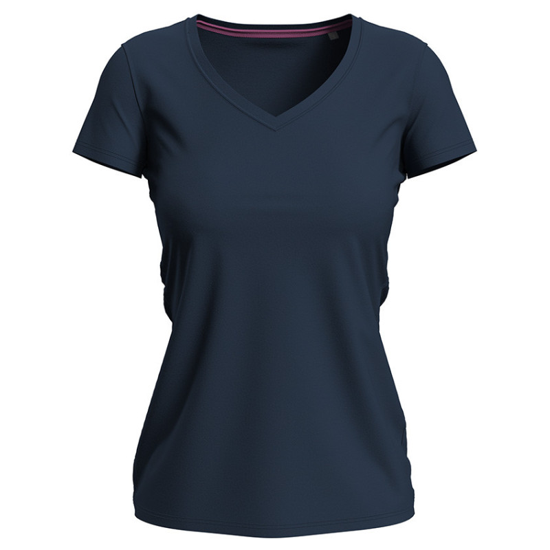 Stedman T-shirt V-neck Claire SS for her STE9710 Blue Midnight L