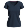 Stedman T-shirt V-neck Claire SS for her STE9710 Blue Midnight L