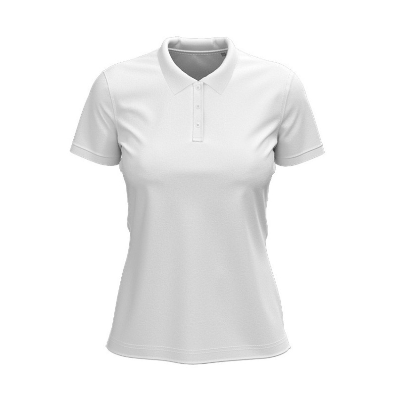 Stedman Polo Claire SS for her STE9740 White L
