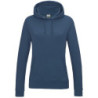 Girlie college hoodie JH01F Airforce Blue M