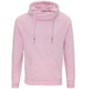 Cross neck hoodie JH021 Baby Pink 2XL