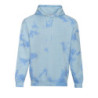 Tie dye hoodie JH022 Blue Cloud XL