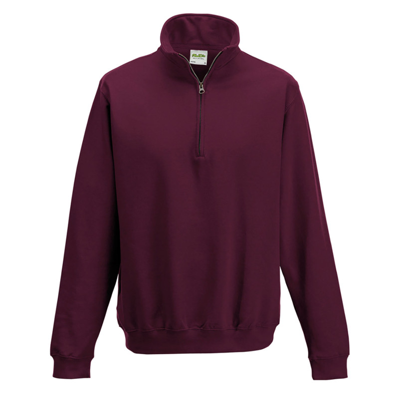 Sophomore  zip sweatshirt JH046 Burgundy S