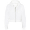 Women's fashion cropped zoodie JH065 Arctic White L
