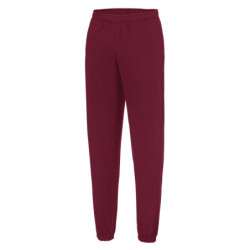 College cuffed sweatpants JH072 Burgundy XS