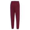 College cuffed sweatpants JH072 Burgundy XS