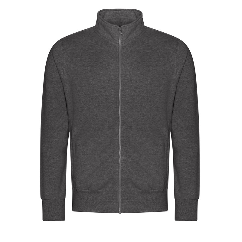 Campus full-zip sweatshirt JH147 Charcoal XL