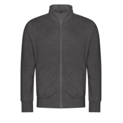 Campus full-zip sweatshirt JH147 Charcoal 2XL