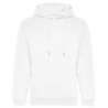 Organic hoodie JH201 Arctic White S